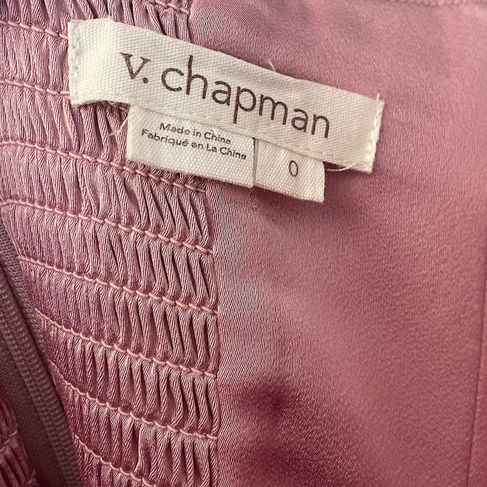 V. Chapman Elegant Pink Strapless Dress - Picture 9 of 11